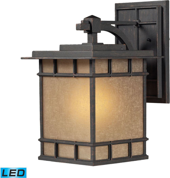 Newlton 1 Light Led Outdoor Sconce In Weathered Charcoal