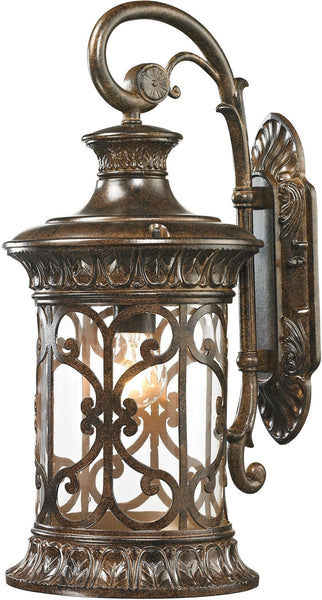 Orlean 1 Light Outdoor Sconce In Hazelnut Bronze