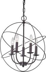 Williamsport 5 Light Chandelier In Oil Rubbed Bronze