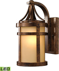 Winona 1 Light Outdoor Led Sconce In Hazelnut Bronze
