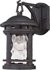Costa Mesa 1 Light Outdoor Wall Lantern In Weathered Charcoal