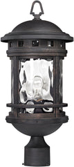 Costa Mesa 1 Light Outdoor Post Lantern In Weathered Charcoal