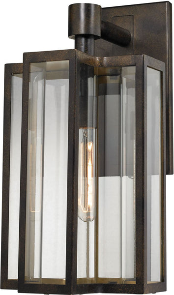 Bianca 1 Light Outdoor Sconce In Hazelnut Bronze