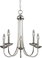 Williamsport 5 Light Chandelier In Brushed Nickel