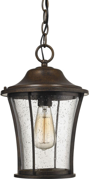 Morganview 1 Light Outdoor Pendant In Hazelnut Bronze