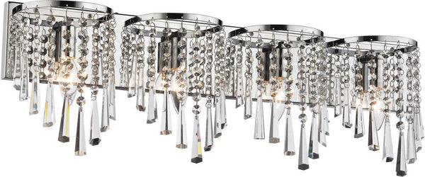 Jariah 4 Light Vanity In Polished Chrome