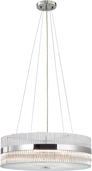 Nescott 5 Light Chandelier In Polished Chrome