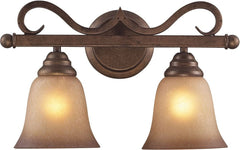 Lawrenceville 2 Light Bath Bar In Mocha
