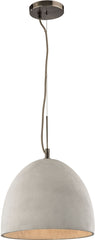 Urban Form 1 Light Pendant In Black Nickel