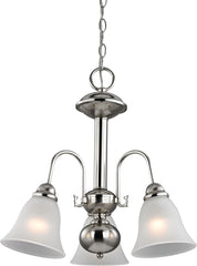 Bellingham 3 Light Chandelier In Brushed Nickel