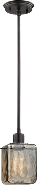 Watercube 1 Light Pendant In Oil Rubbed Bronze