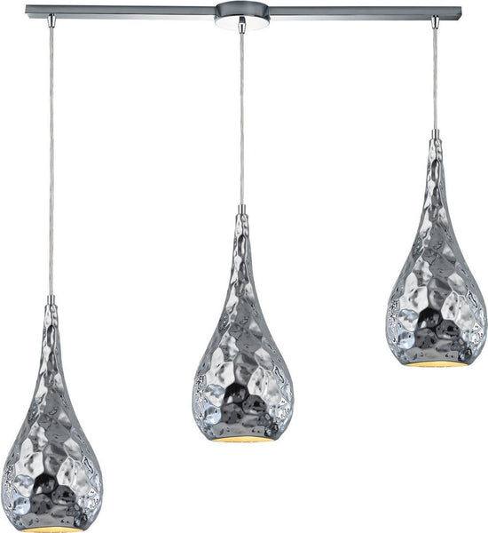 Hammersmith 3 Light Pendant In Polished Chrome