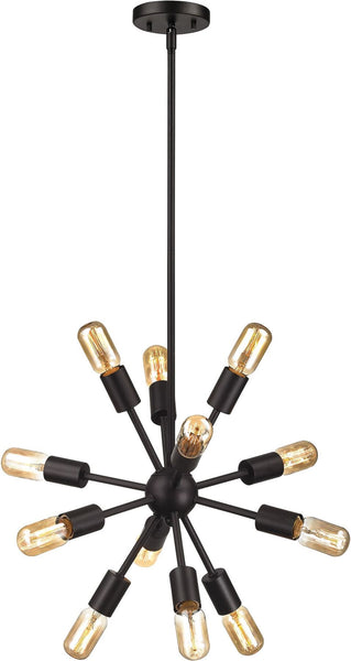 Delphine 12 Light Chandelier In Oil Rubbed Bronze
