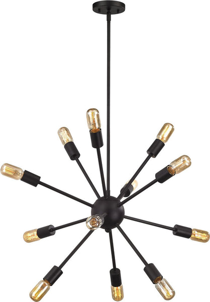 Delphine 12 Light Chandelier In Oil Rubbed Bronze