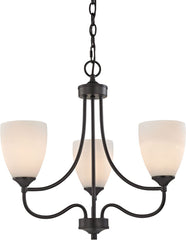 Arlington 3 Light Chandelier In Oil Rubbed Bronze