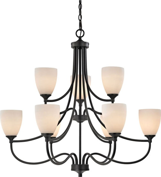 Arlington 9 Light Chandelier In Oil Rubbed Bronze
