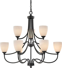 Arlington 9 Light Chandelier In Oil Rubbed Bronze