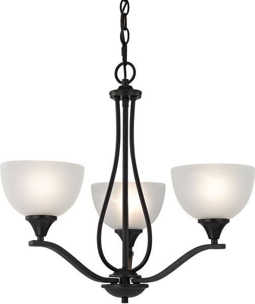 Bristol Lane 3 Light Chandelier In Oil Rubbed Bronze