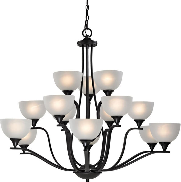 Bristol Lane 15 Light Chandelier In Oil Rubbed Bronze