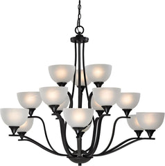 Bristol Lane 15 Light Chandelier In Oil Rubbed Bronze