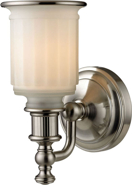 Acadia 1 Light Vanity In Brushed Nickel
