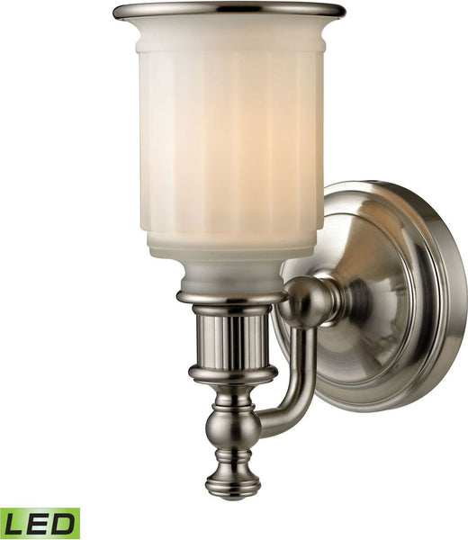 Acadia 1 Light Led Vanity In Brushed Nickel