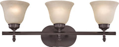 Santa Fe 3 Light Bath Bar In Oil Rubbed Bronze
