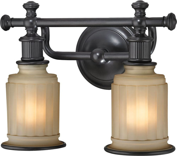 Acadia 2 Light Vanity In Oil Rubbed Bronze