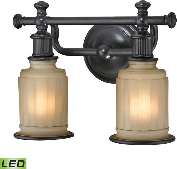 Acadia 2 Light Led Vanity In Oil Rubbed Bronze