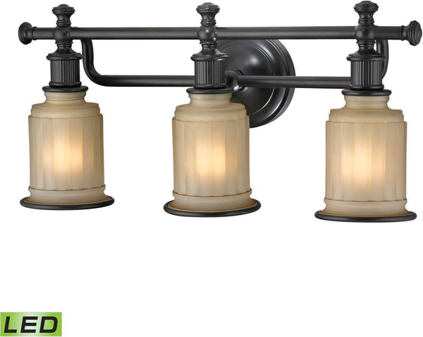 Acadia 3 Light Led Vanity In Oil Rubbed Bronze