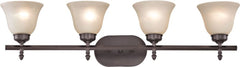 Santa Fe 4 Light Bath Bar In Oil Rubbed Bronze