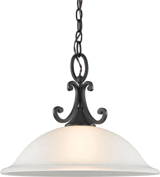 Hamilton 1 Light Pendant In Oil Rubbed Bronze
