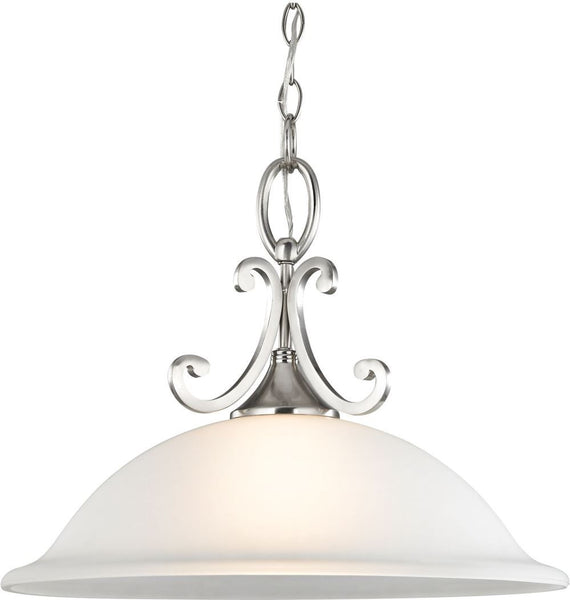 Hamilton 1 Light Pendant In Brushed Nickel