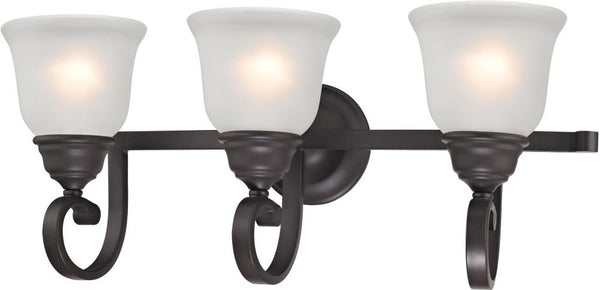 Hamilton 3 Light Bath Bar In Oil Rubbed Bronze