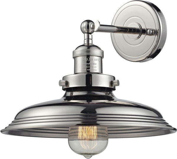 Newberry 1 Light Wall Sconce In Polished Nickel