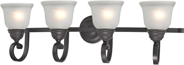 Hamilton 4 Light Bath Bar In Oil Rubbed Bronze