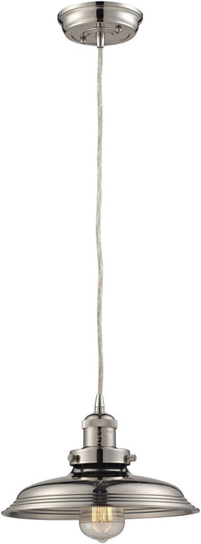 Newberry 1 Light Mini Pendant In Polished Nickel