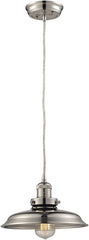 Newberry 1 Light Mini Pendant In Polished Nickel