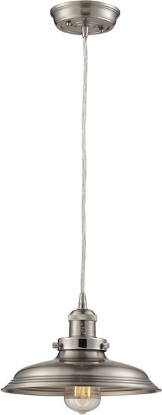 Newberry 1 Light Mini Pendant In Satin Nickel