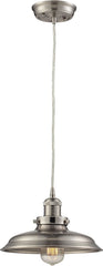 Newberry 1 Light Mini Pendant In Satin Nickel