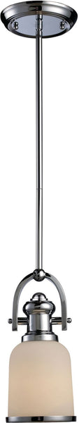 Brooksdale 1 Light Pendant In Polished Chrome