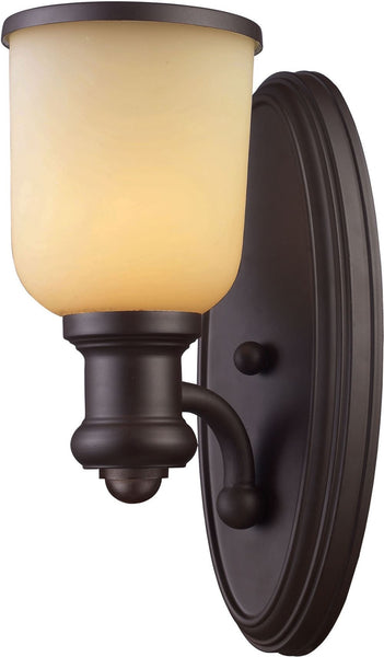 Brooksdale 1 Light Sconce In Oil Bronze