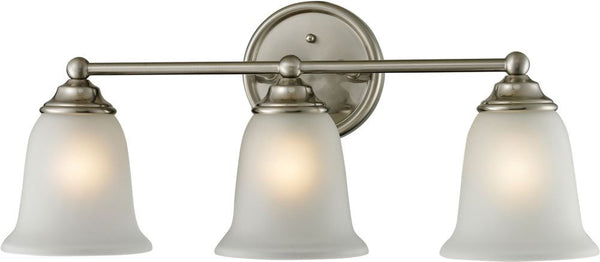 Sudbury 3 Light Bathbar In Brushed Nickel