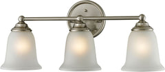 Sudbury 3 Light Bathbar In Brushed Nickel