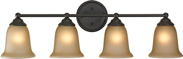 Sudbury 4 Light Bathbar In Oil Rubbed Bronze