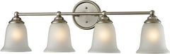 Sudbury 4 Light Bathbar In Brushed Nickel