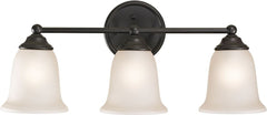 Sudbury 3 Light Bathbar In Oil Rubbed Bronze