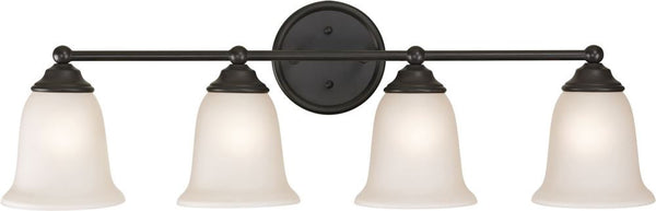 Sudbury 4 Light Bathbar In Oil Rubbed Bronze
