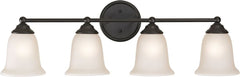 Sudbury 4 Light Bathbar In Oil Rubbed Bronze