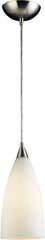 Vesta 1 Light Pendant In Satin Nickel